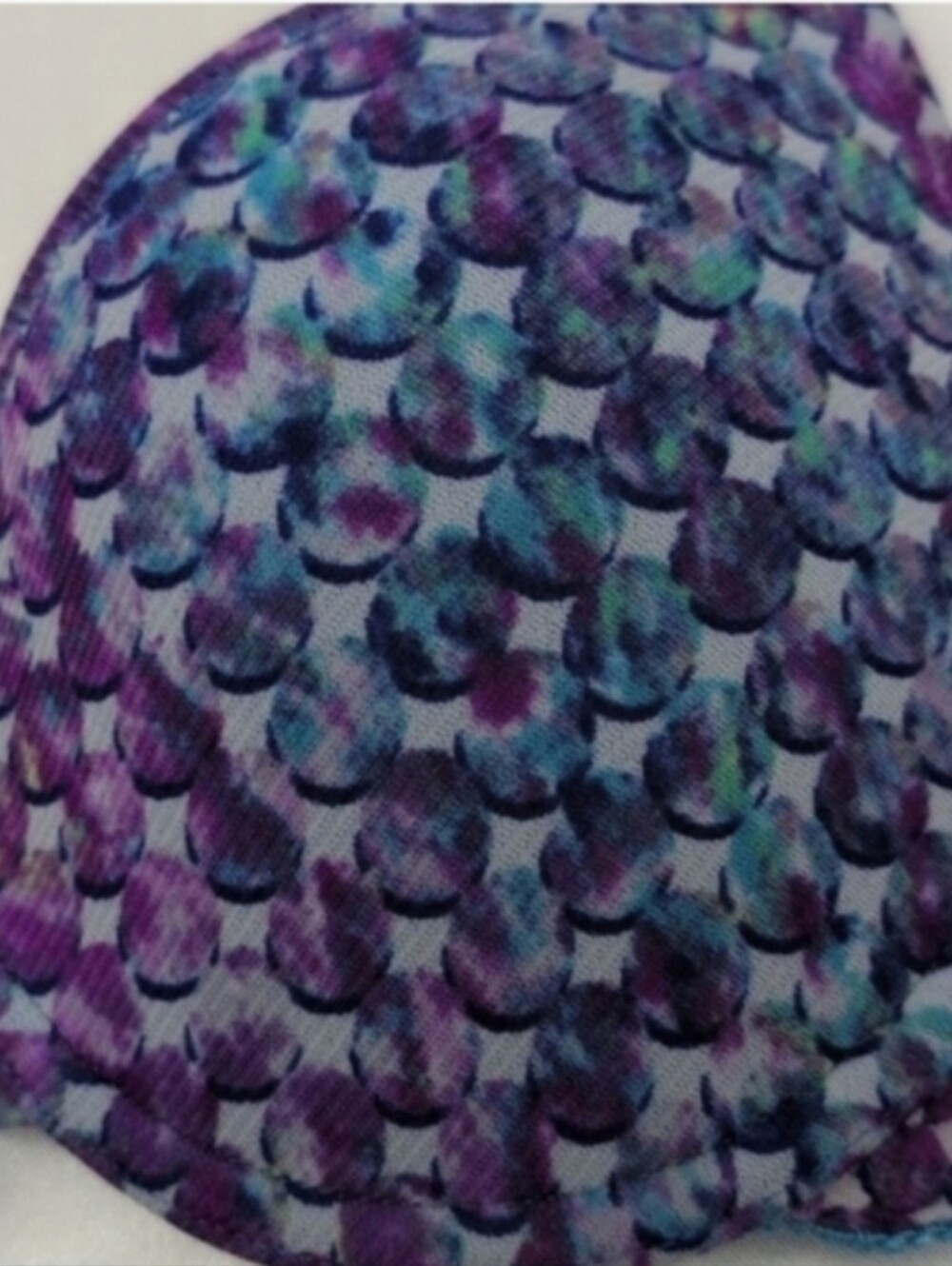 Purple  Blue Patterned Push-Up Bra by On Gossamer 34A - Picture 3 of 8